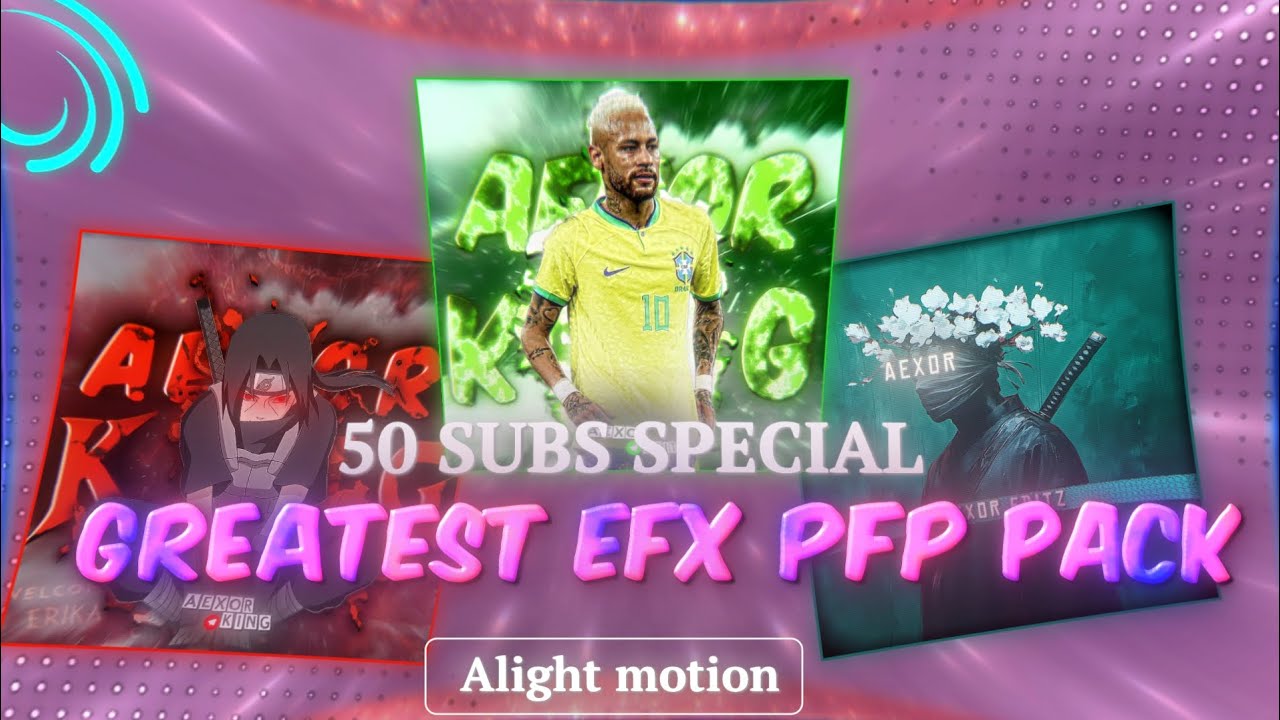 Специальный выпуск к 50 подписчикам: лучший набор пресетов EFX для Alight Motion ⚡ | Прямые пресе...