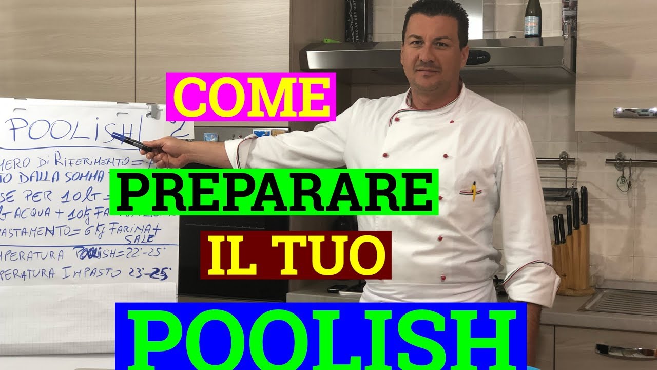 COME PREPARARE IL TUO POOLISH PER PIZZA, PANE E LIEVITATI IN GENERE