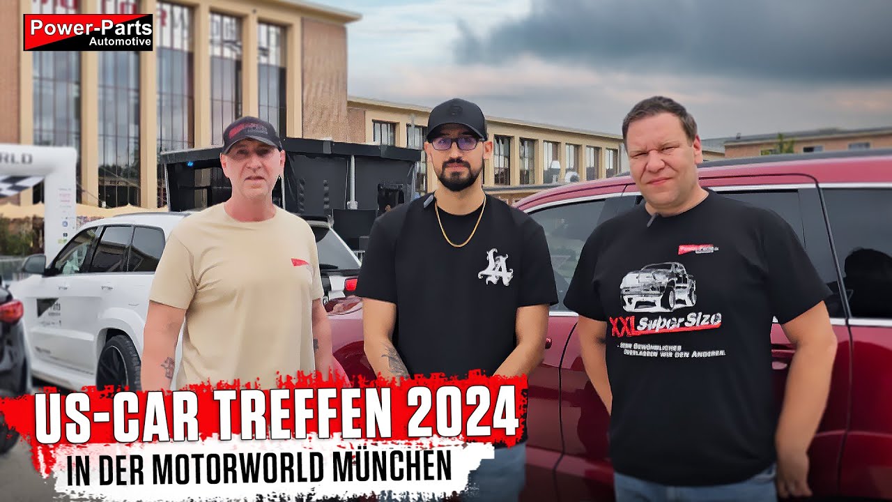 Power-Parts beim US-Car Treffen 2024 in der Motorworld München