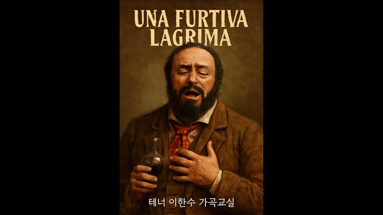 [예가헌]Una Furtiva Lagrima(남몰래 흐르는 눈물)ㅣ가사읽기-이한수 가곡교실
