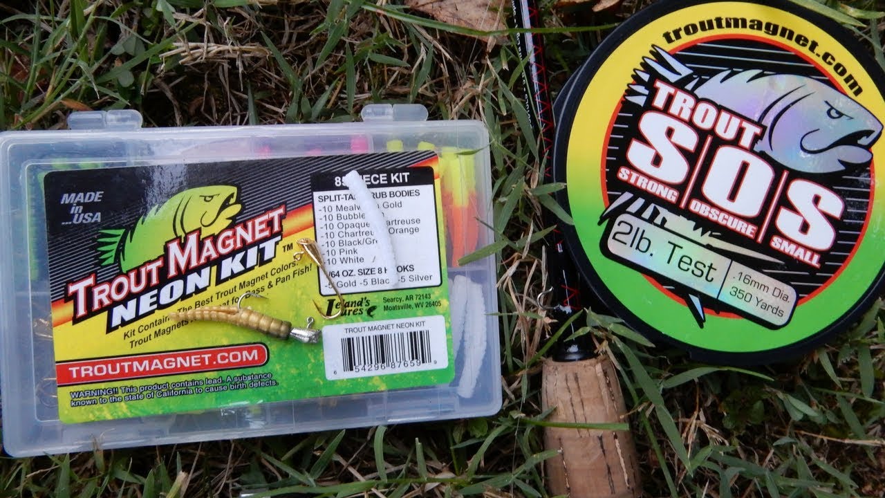 Catch Fish in 15 Minutes or less on TROUT MAGNET