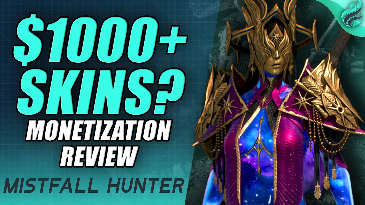 $1000+ Skins? Monetization Review of Mistfall Hunter