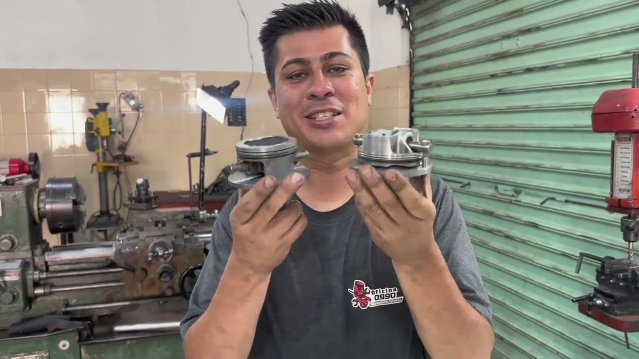 SUPORTE DE PISTÃO PARA USINAGEM NO TORNO! 