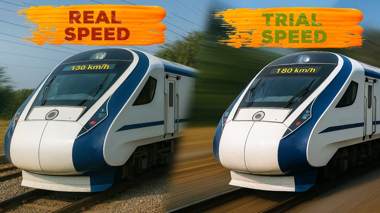 Why 180 km/h Capable Trains Run Only at 130 Kmph? || 180 की ट्रेन, 130 पर क्यों