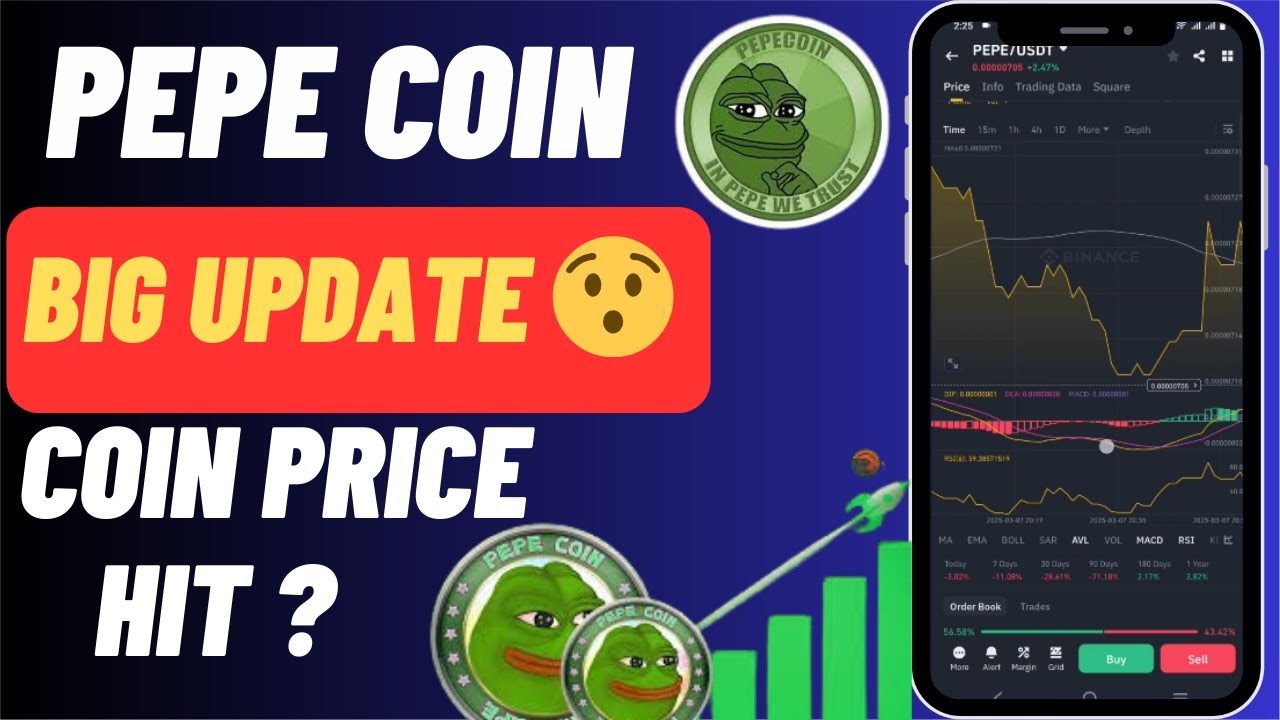 PEPE Coin Huge Update! l Next PEPE Price Target Revealed!