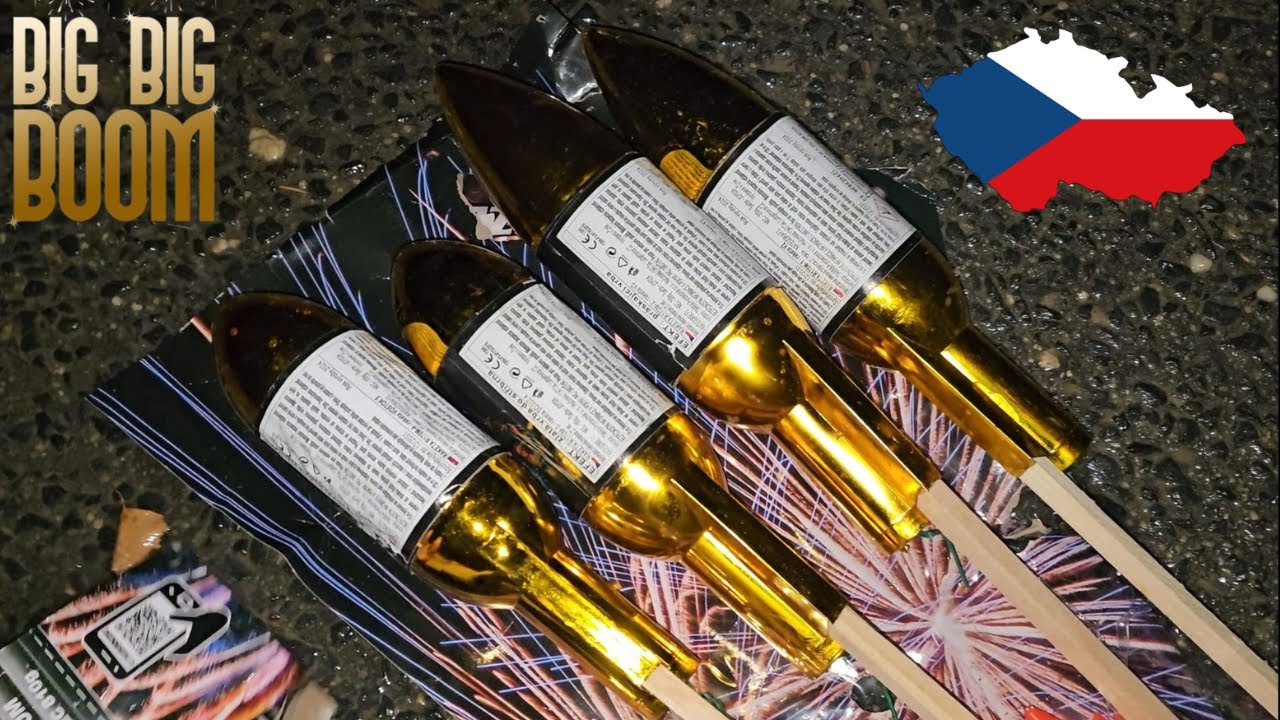 5 XXL Rocket BIG Size - Rakety TARRA pyrotechnik