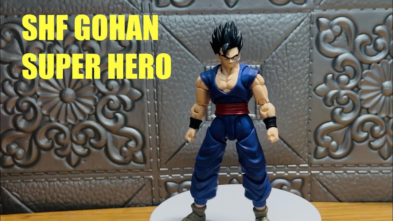 SHF GOHAN SUPER HERO trên tay nhanh mô hình shf dragon ball