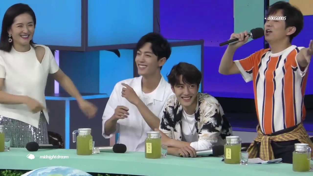 [Fancam] Happy Camp - Wang Yibo ♡ Xiao Zhan (Playing games part)