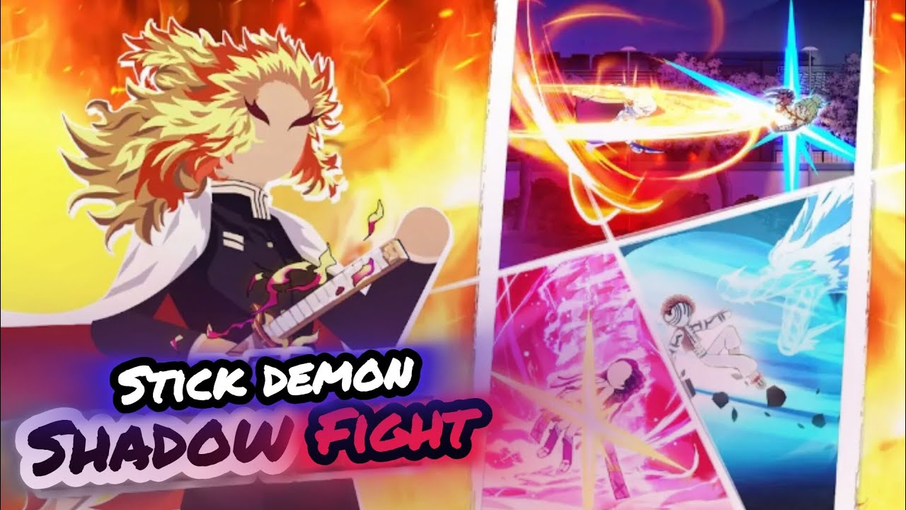 Can I survive in this world of Demon Slayer? | Stick demon shadow fight |