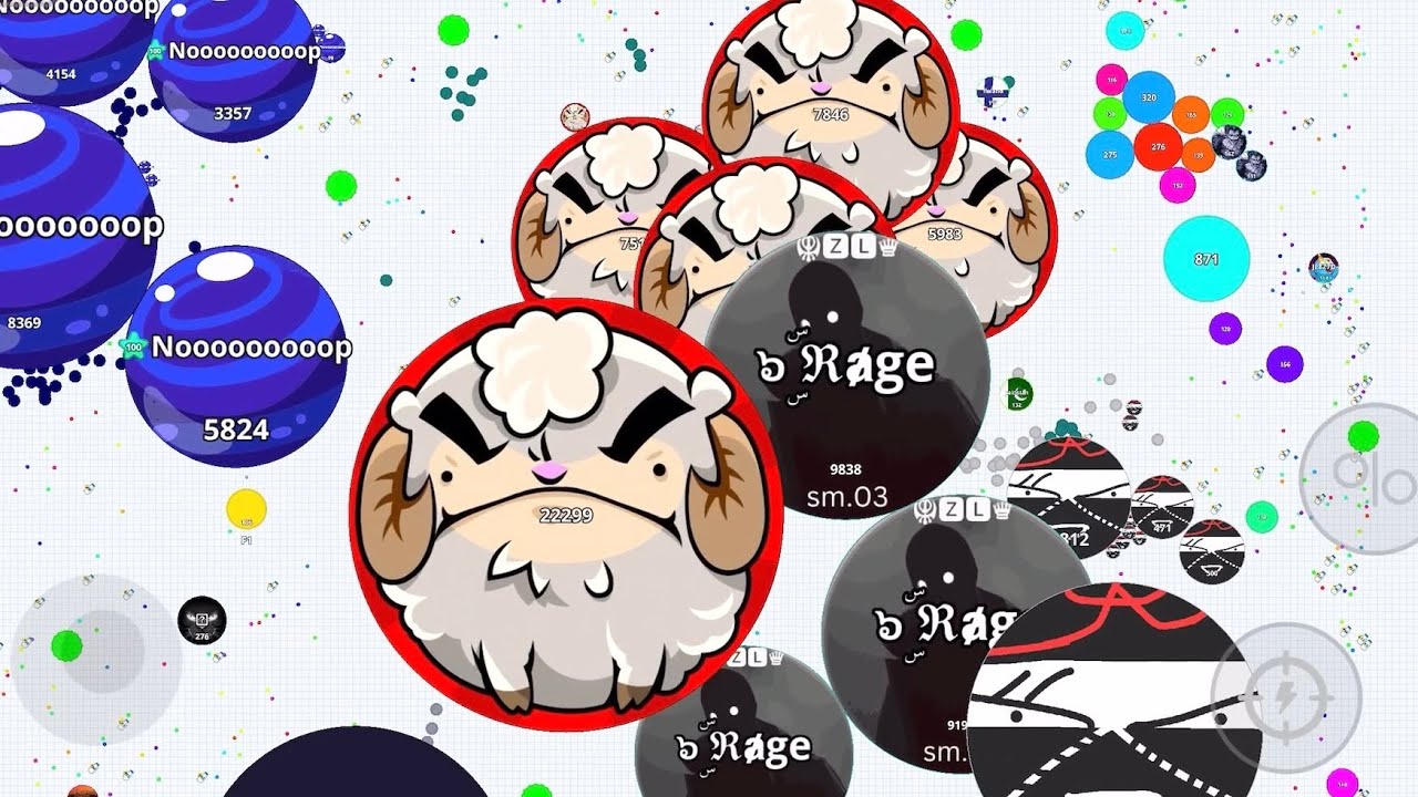 SOLO = INVINCIBLE 🥵 (AGAR.IO MOBILE)