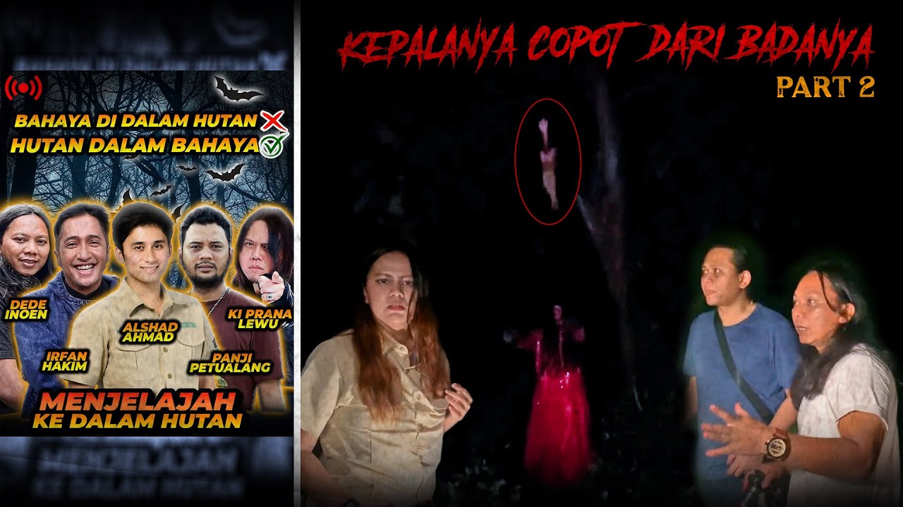 BERPISAH DARI ROMBONGAN ADA WANITA BERGAUN MERAH MELEPAS K3P4L4 DI TENGAH HUTAN