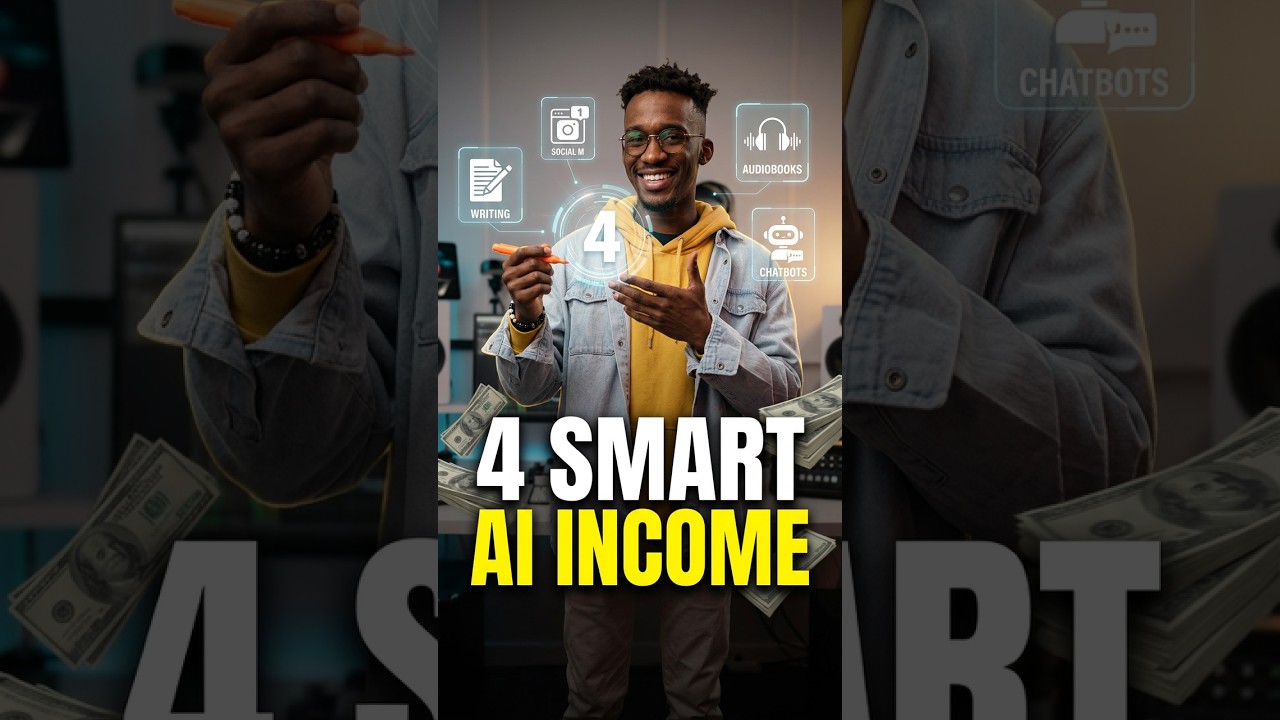 4 Smart A.I Powered Ways To Earn Money Online Today #A.I #Passiveincome