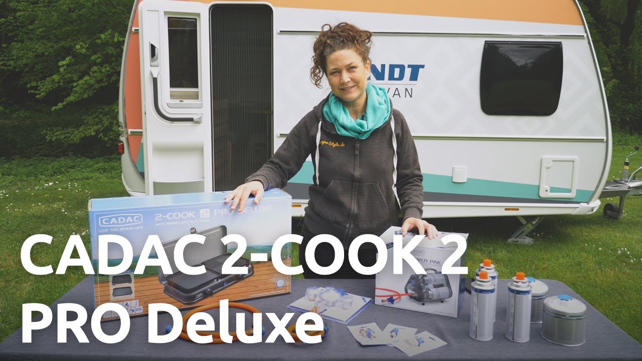 CADAC 2-Cook 2 Pro Deluxe Camping-Gaskocher mit zwei Flammen - Unboxing, Vorstellung Zubehör