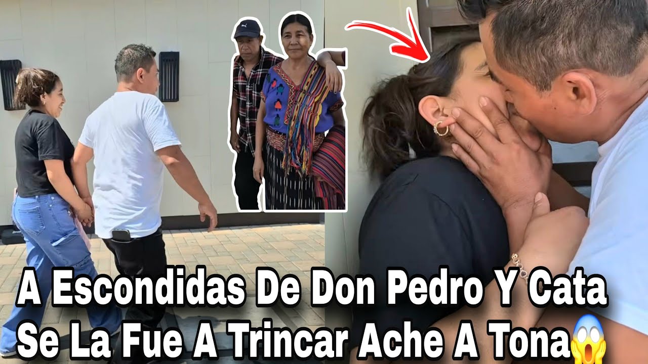 QUien Se Miraba A Tona Calladita Se Escapo Con Ache Para Darse Tremendo Besote De Lenguita🥰