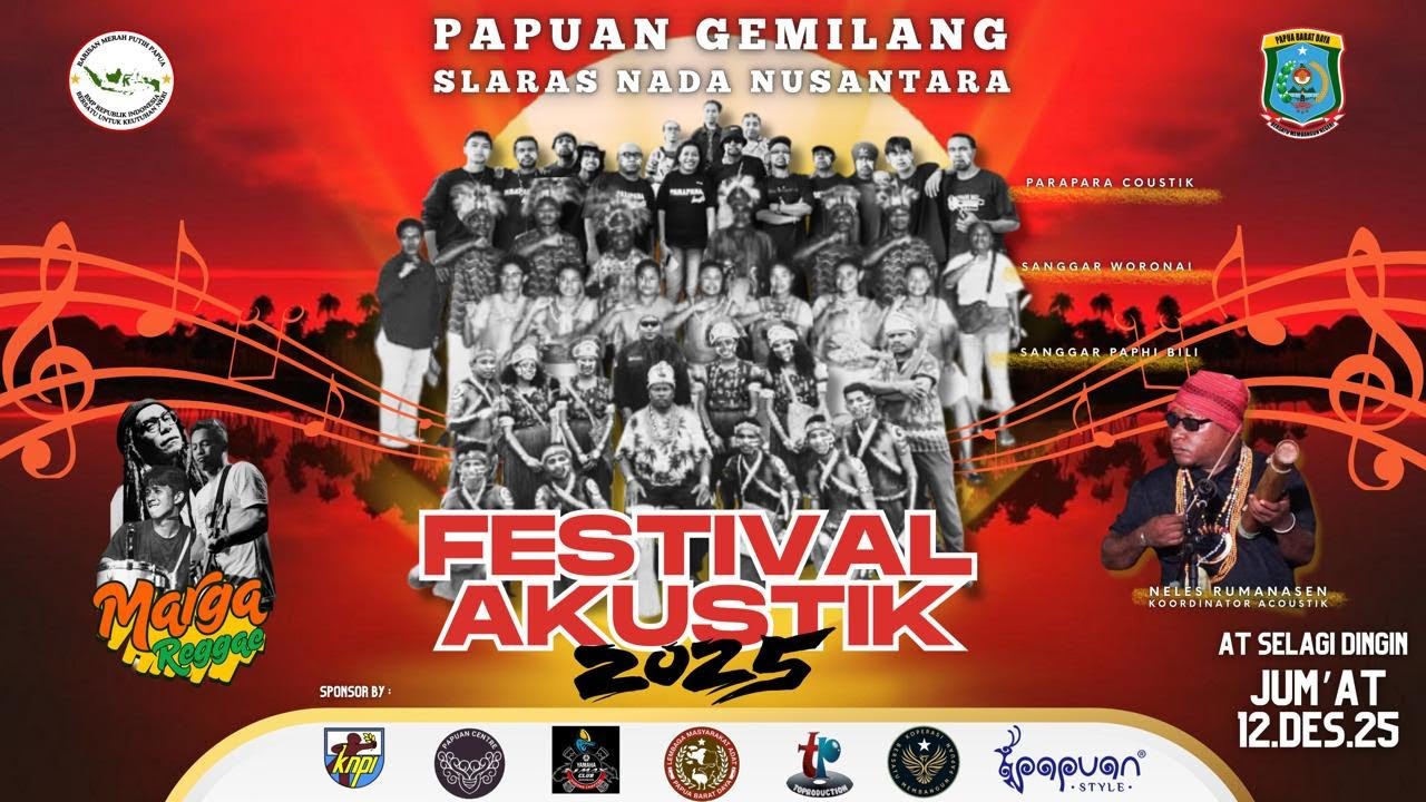 🔴LIVE STREAMING - FESTIVAL AKUSTIK PAPUA 2025