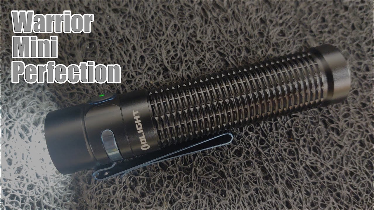 Обзор перезаряжаемого литий-ионного фонарика OLIGHT Warrior Mini 1500 люмен