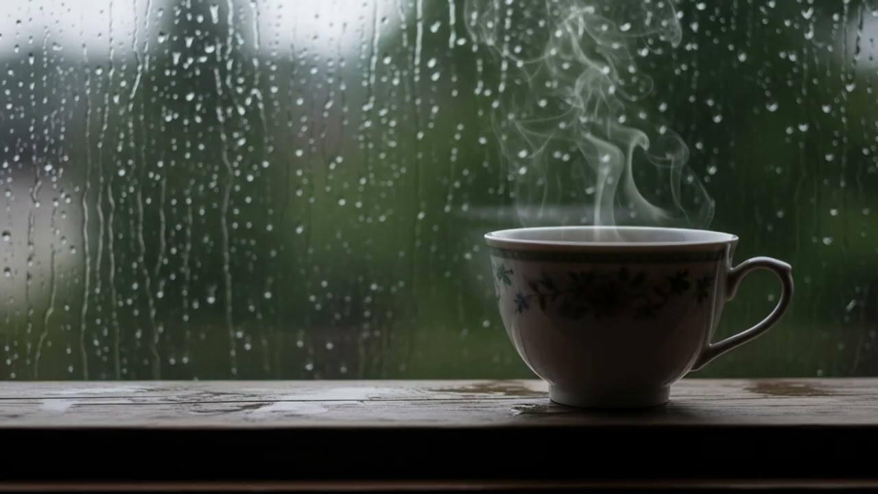 Teacup Steam ｜ Quiet Morning Piano ｜ Stress Relief & Peace