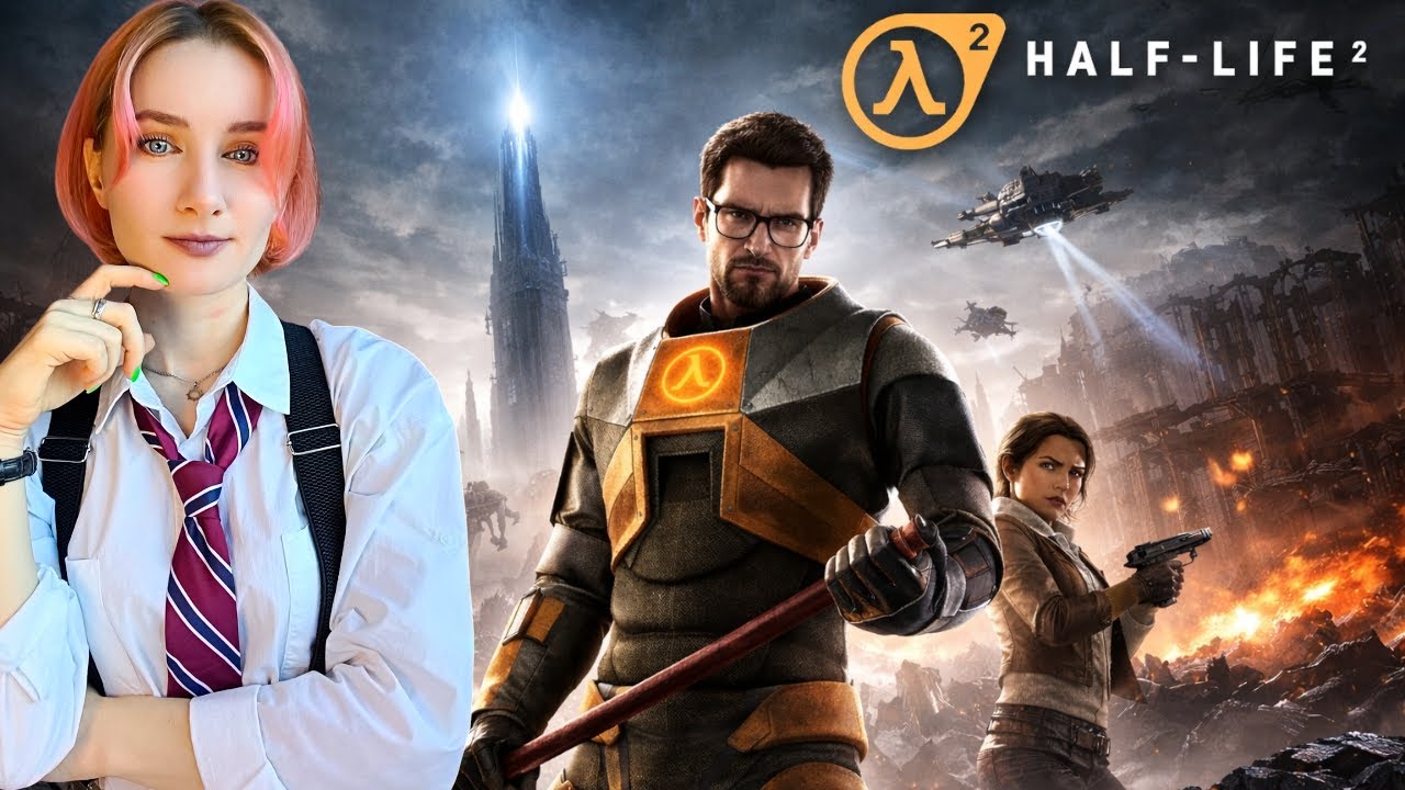 HALF - LIFE 2 ВПЕРВЫЕ - ОПОЗДАЛА ВСЕГО НА 20 ЛЕТ!