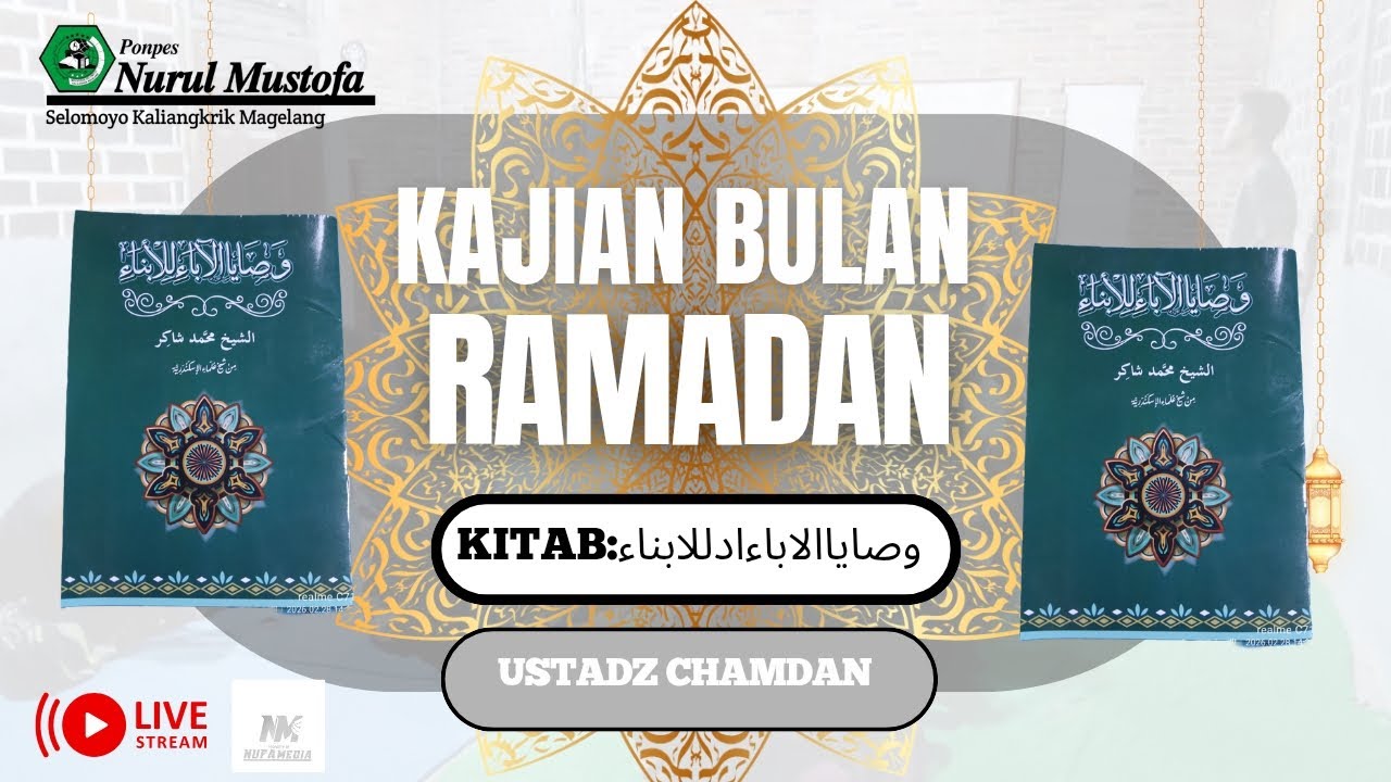 🔴 LIVE KAJIAN BULAN RAMADHAN KITAB WASOYA