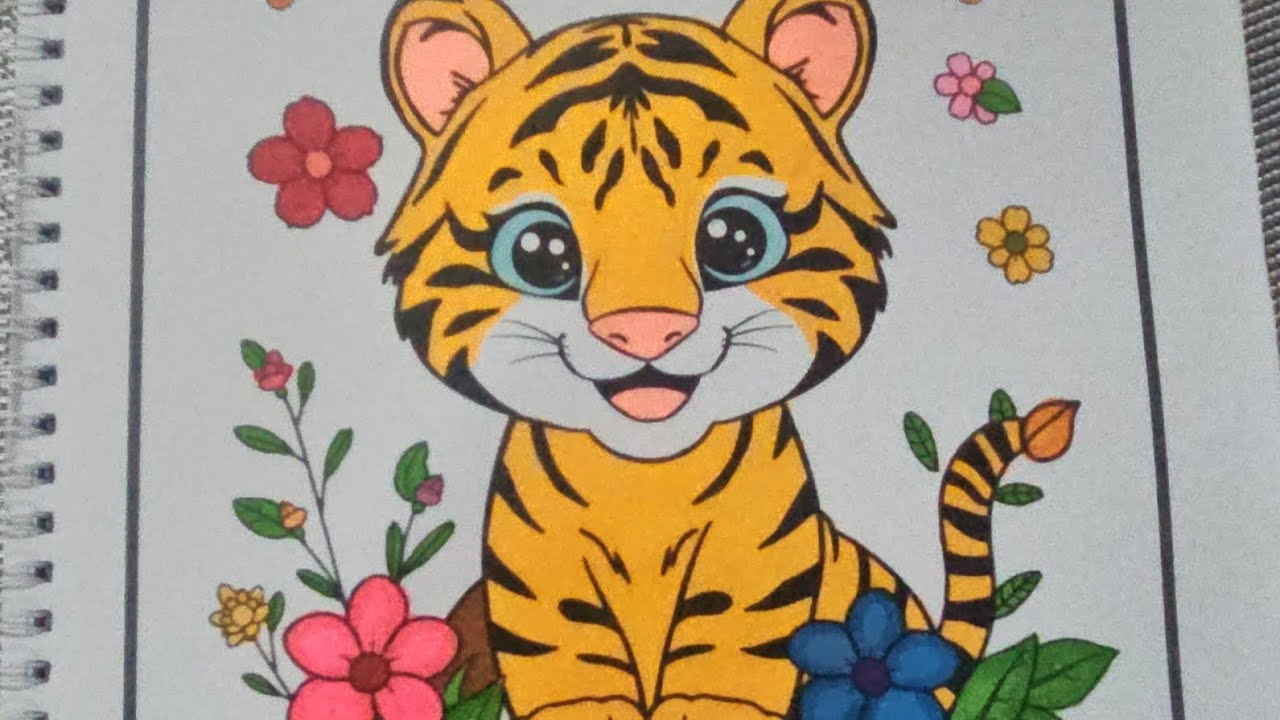 Tiger 🐯 | coloring