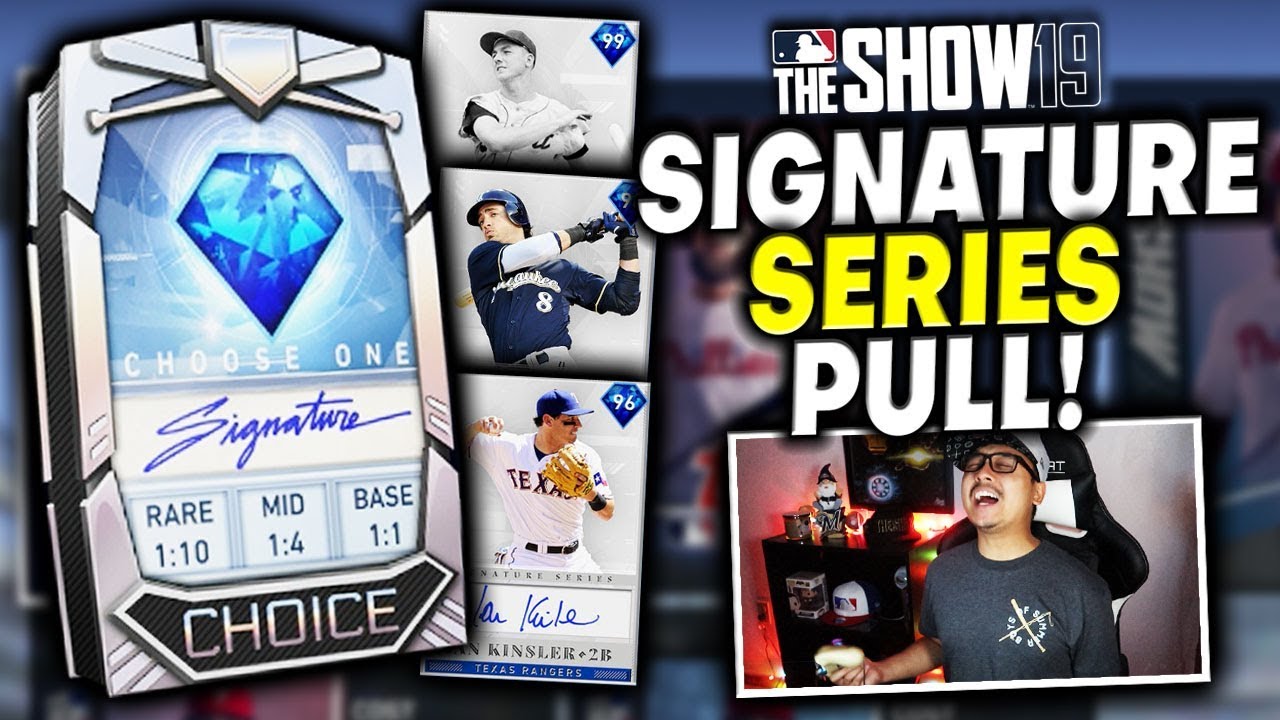 Double Diamond PULL! Another Signature Series Pack Opening MLB The Show 19 Diamond Dynasty