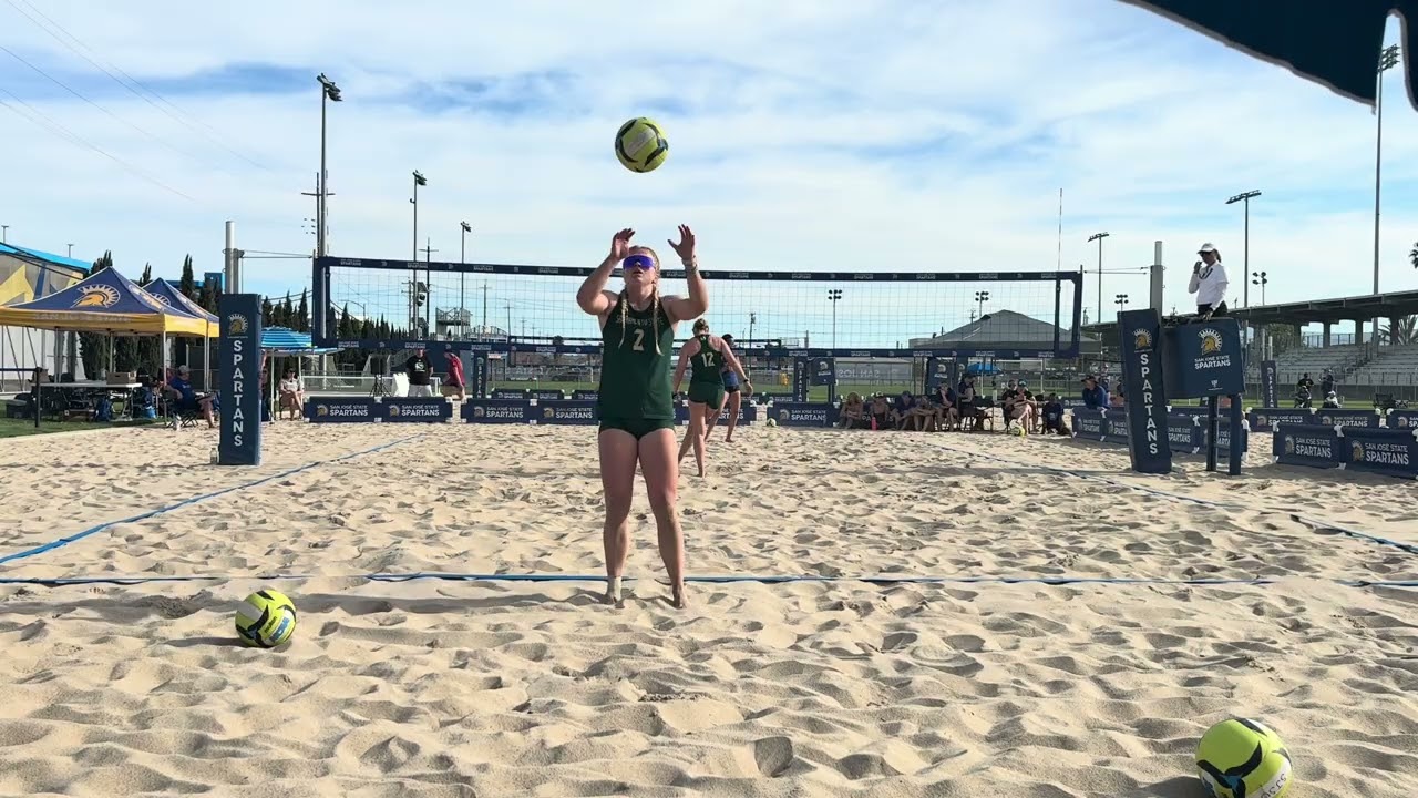 1st Set (vs. Sac State 2’s) Rio & Randi