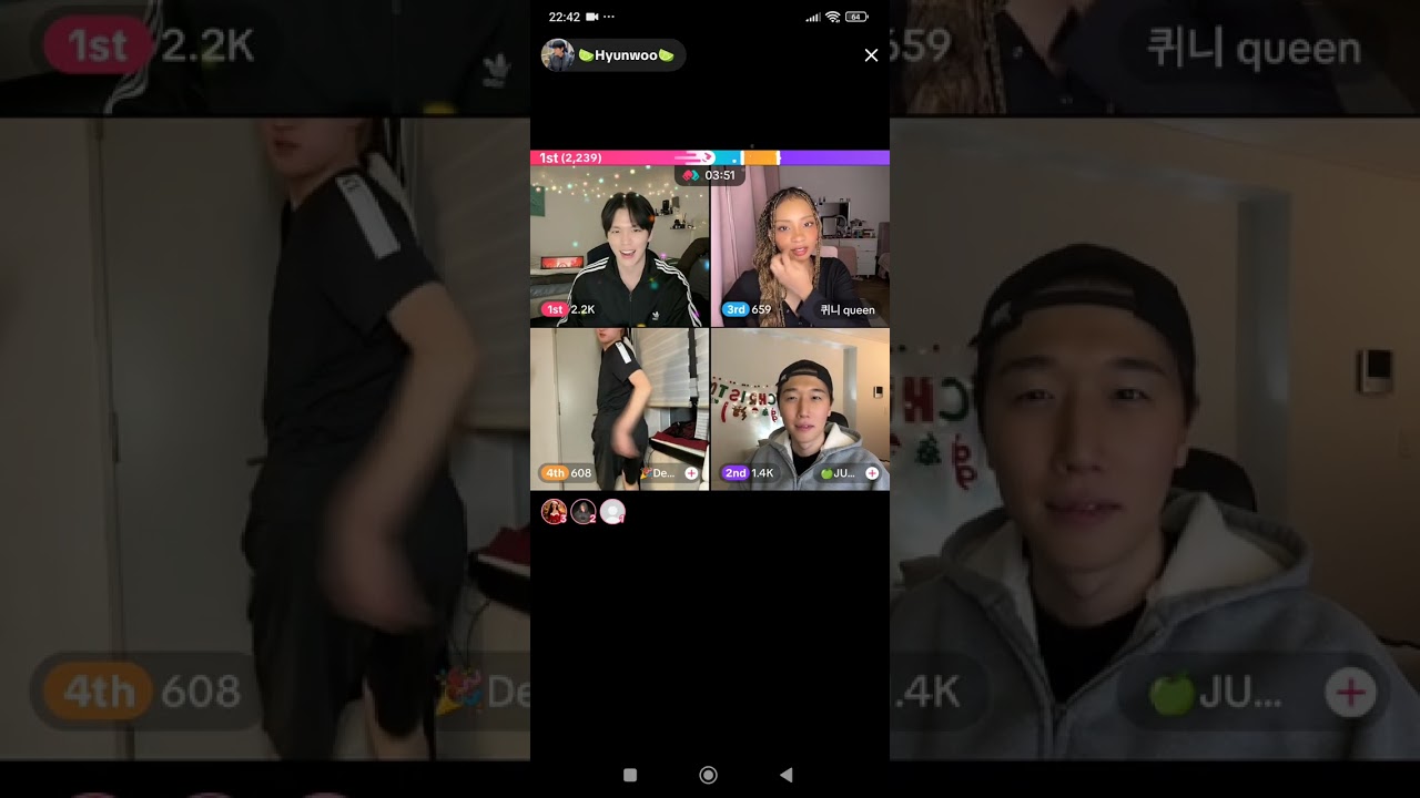 Finally after some time,, watched their live..of course game.. it's really fun 😄😊