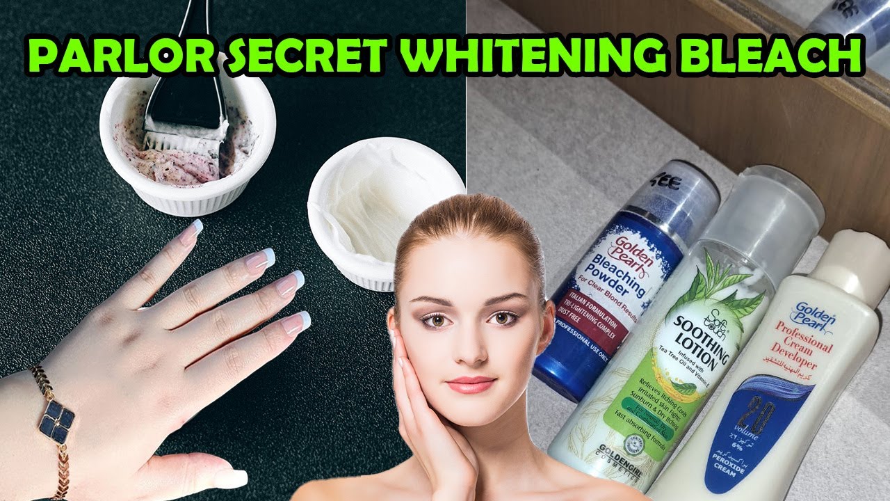 Parlour Whitening Bleach at Home 