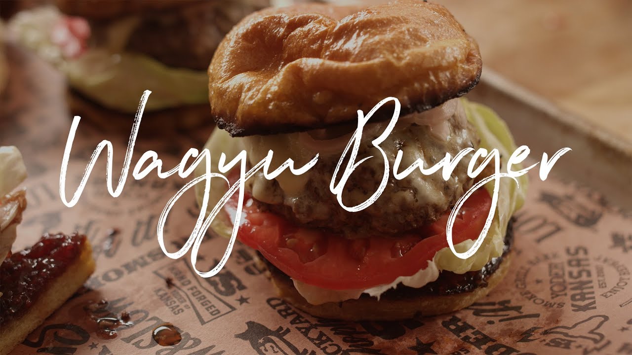 Gourmet Smash: Wagyu, Bone Marrow & Raclette Burger on the Fusion Griddle