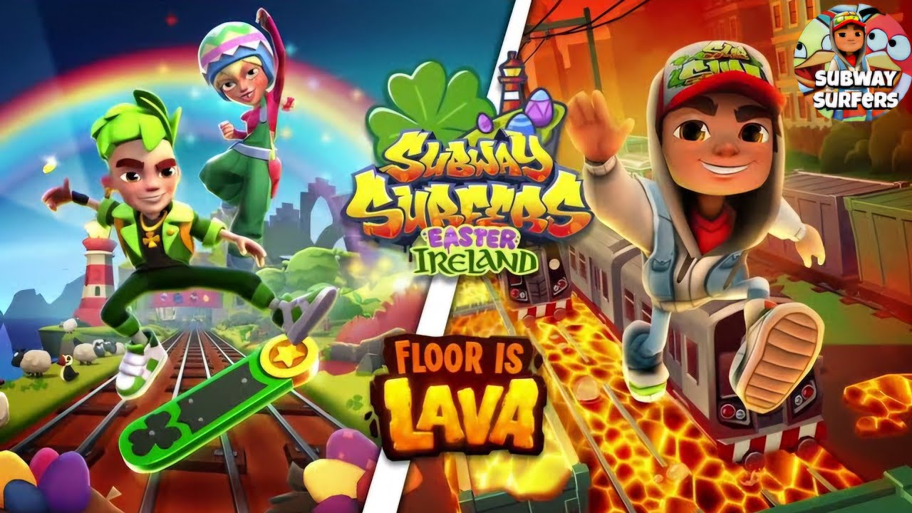 Subway Surfers Ireland 2024 Music 1 Hour