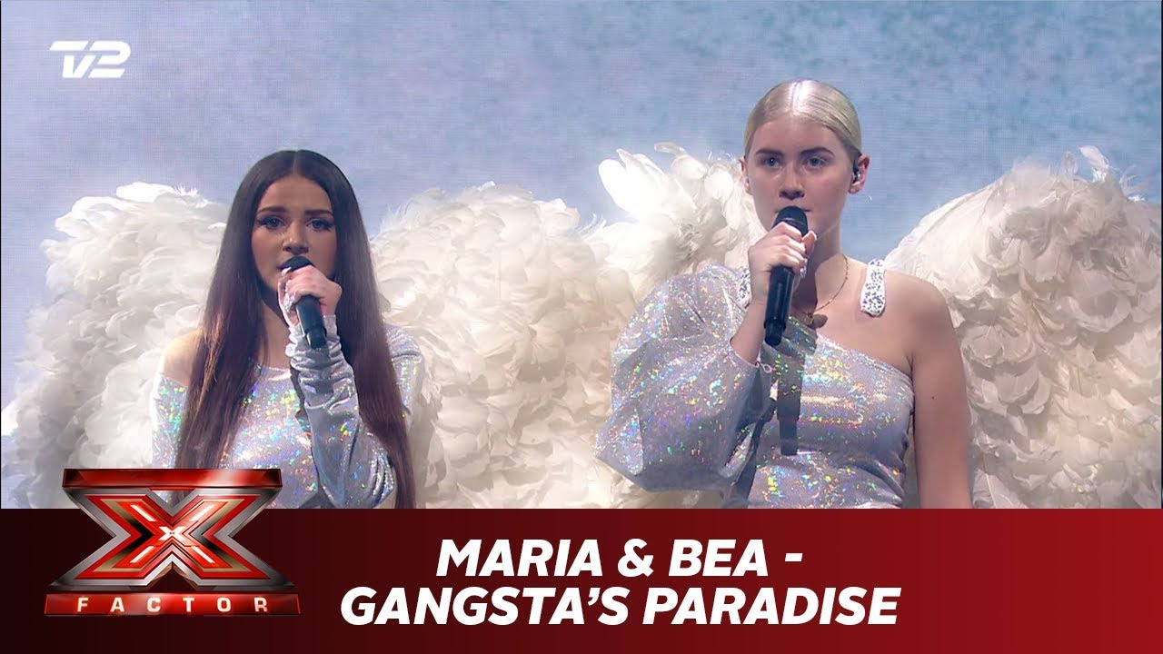 Maria & Bea synger &rsquo;Gangsta's Paradise&rsquo; - Coolio feat L. V. (Live) | X Factor 2019 | TV 2