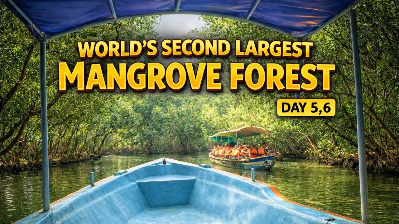 MAGROVE FOREST | PONDI - VIZAG |  DAY-5,6 | Road Trip in Car | NISSAN MAGNITE | Srujan’s POV