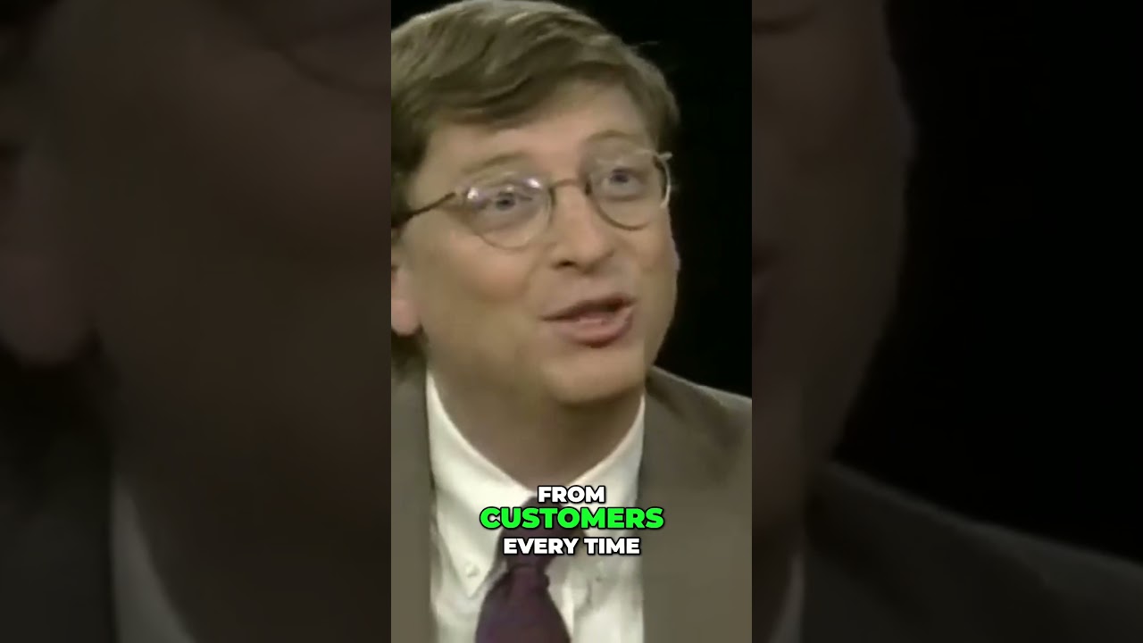 Revolutionary Windows 95 - Bill Gates in 1996  #interview#billgatesinterview #businesssuccess