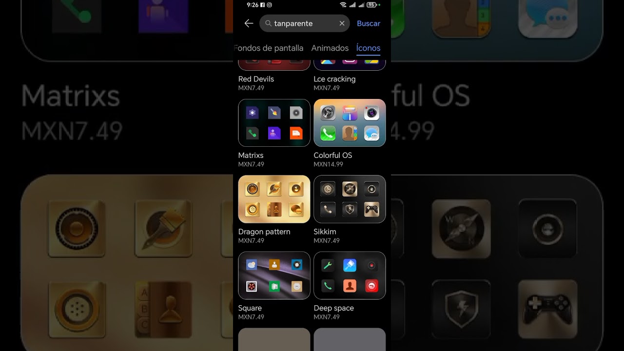 Honor agrega temas de liquid glass de Apple en su tienda de temas de iconos 😰😨