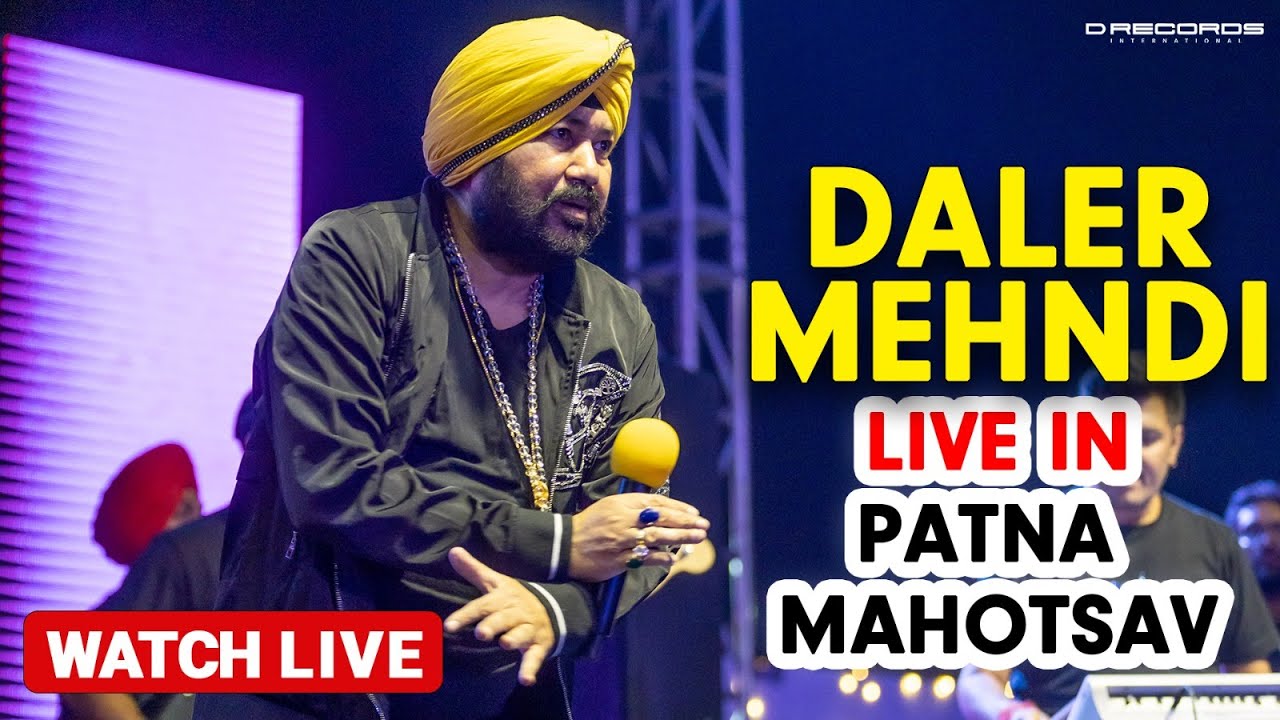 Daler Mehndi Live in Patna Mahotsav | Electrifying Performance | Tunak Tunak Tun | DRecords