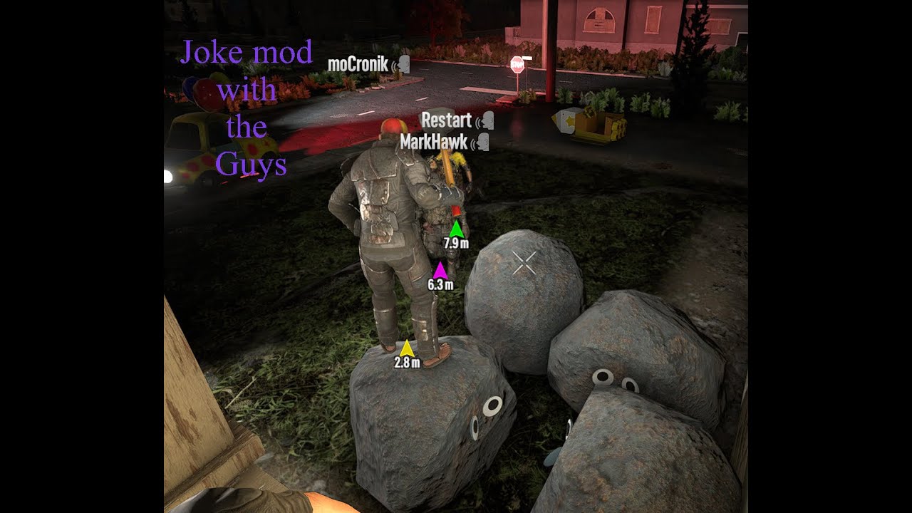 7 Days to Die :  Joke Mod with Restart, and moCronik