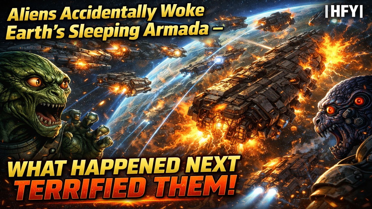 Aliens Accidentally Woke Earth's Sleeping Armada – What Happened Next Terrified Them |HFY| SCI FI