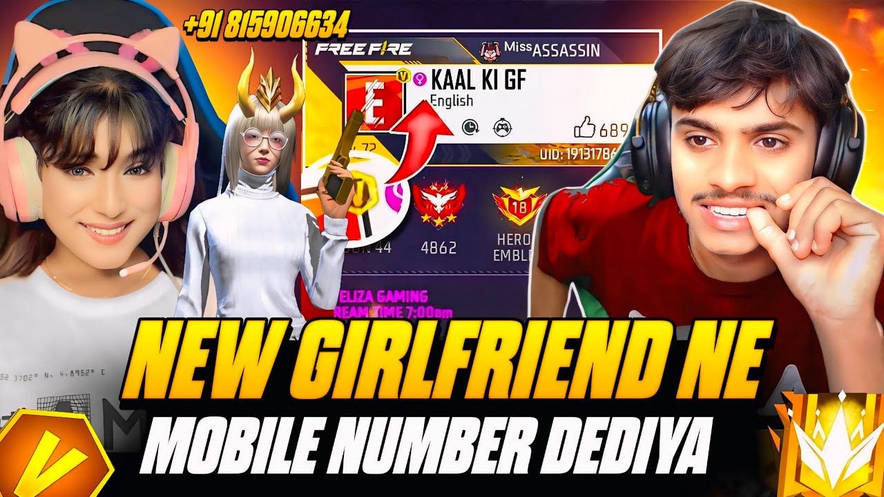 CUTE GIRL KO GAMEPLAY DIKHA KE SHOK KR DIYA 😱😱|| FREE FIRE FULL MAP GAMEPLAY 😈😈