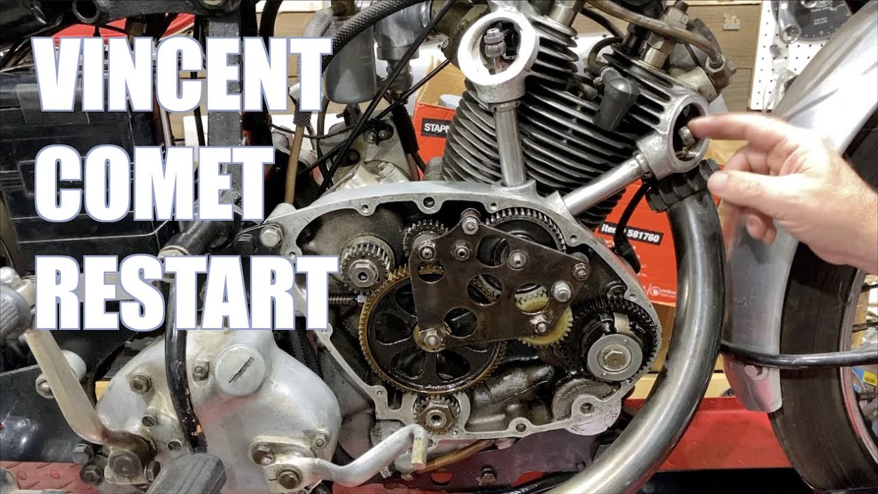 1950 Series C Comet - Vincent's Vincent Part 3 of 4 - new pushrods