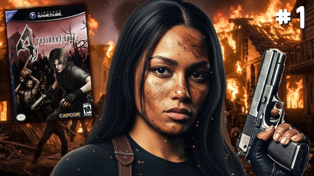 HELEN KELLER could SHOOT better than me | Resident Evil 4 (2005) | PART 1