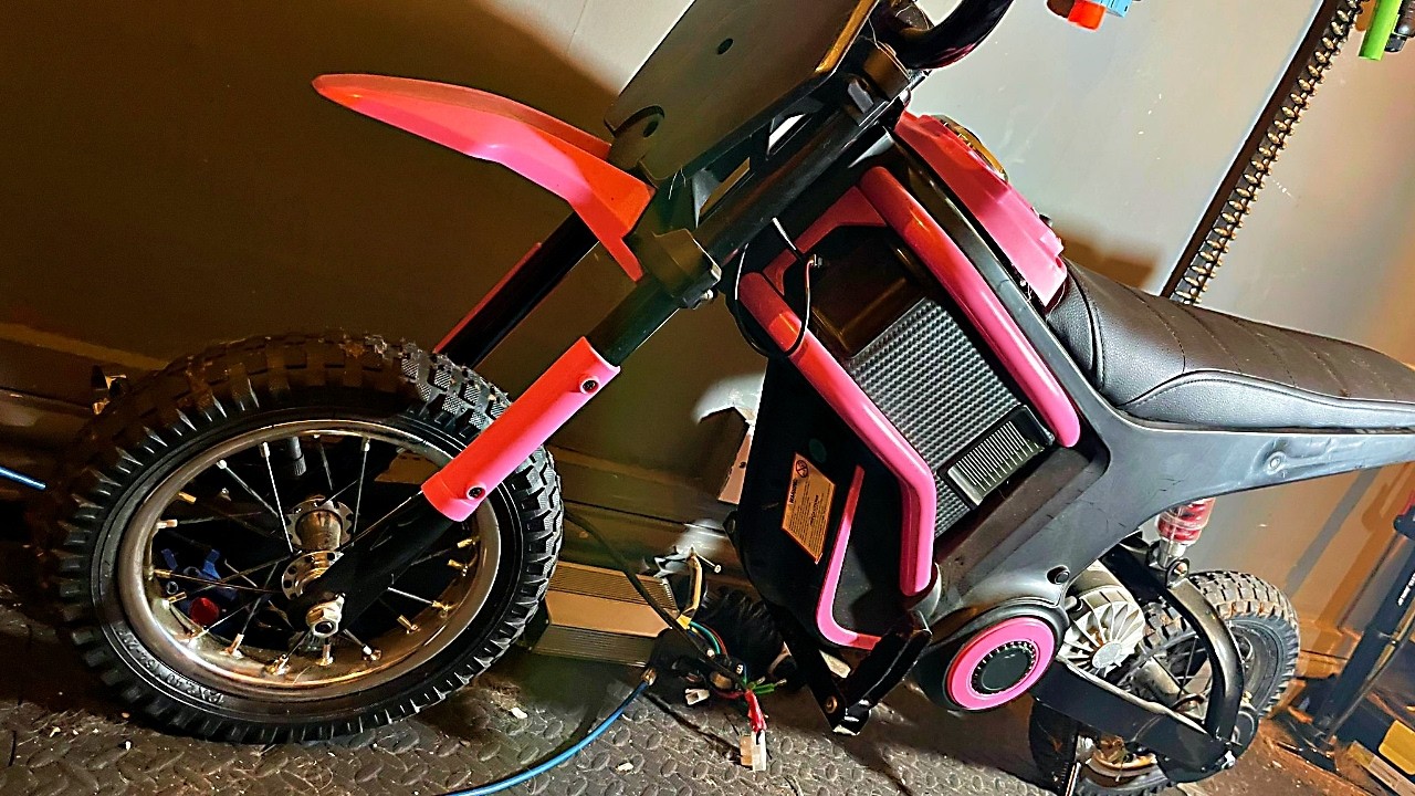 PROJECT OVERVOLT 2026 - The Homcom Electric Dirt Bike Is Finished *24v 300w Lead To 36v 800w Lithium