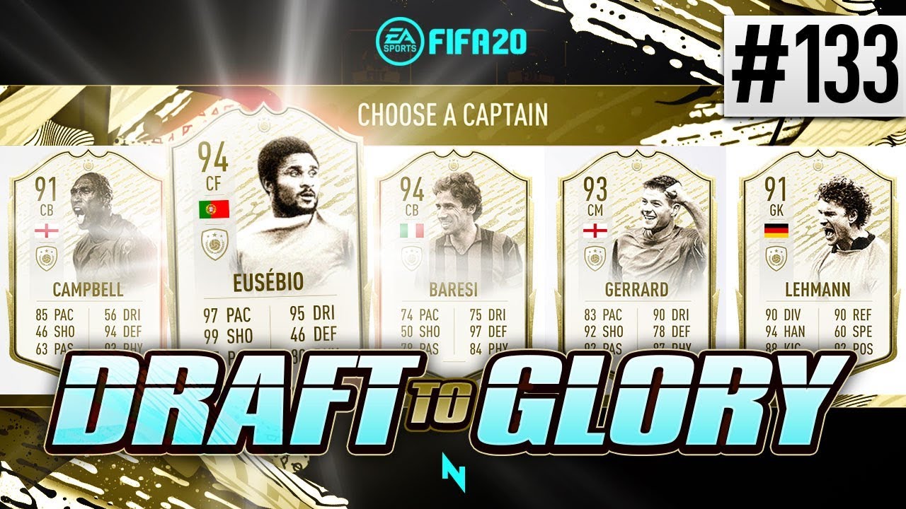 6 PRIME ICON MOMENTS IN A DRAFT! - FIFA20 - ULTIMATE TEAM DRAFT TO GLORY #133