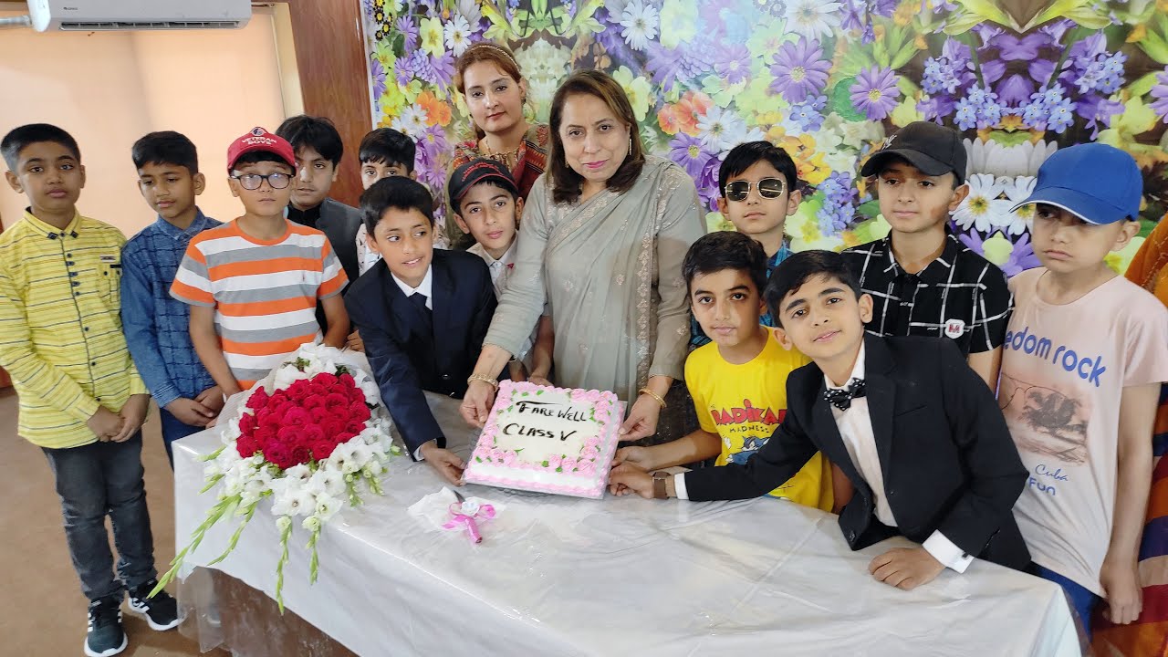 Farewell party || 5th Class student || school function || CDA MODEL SCHOOL