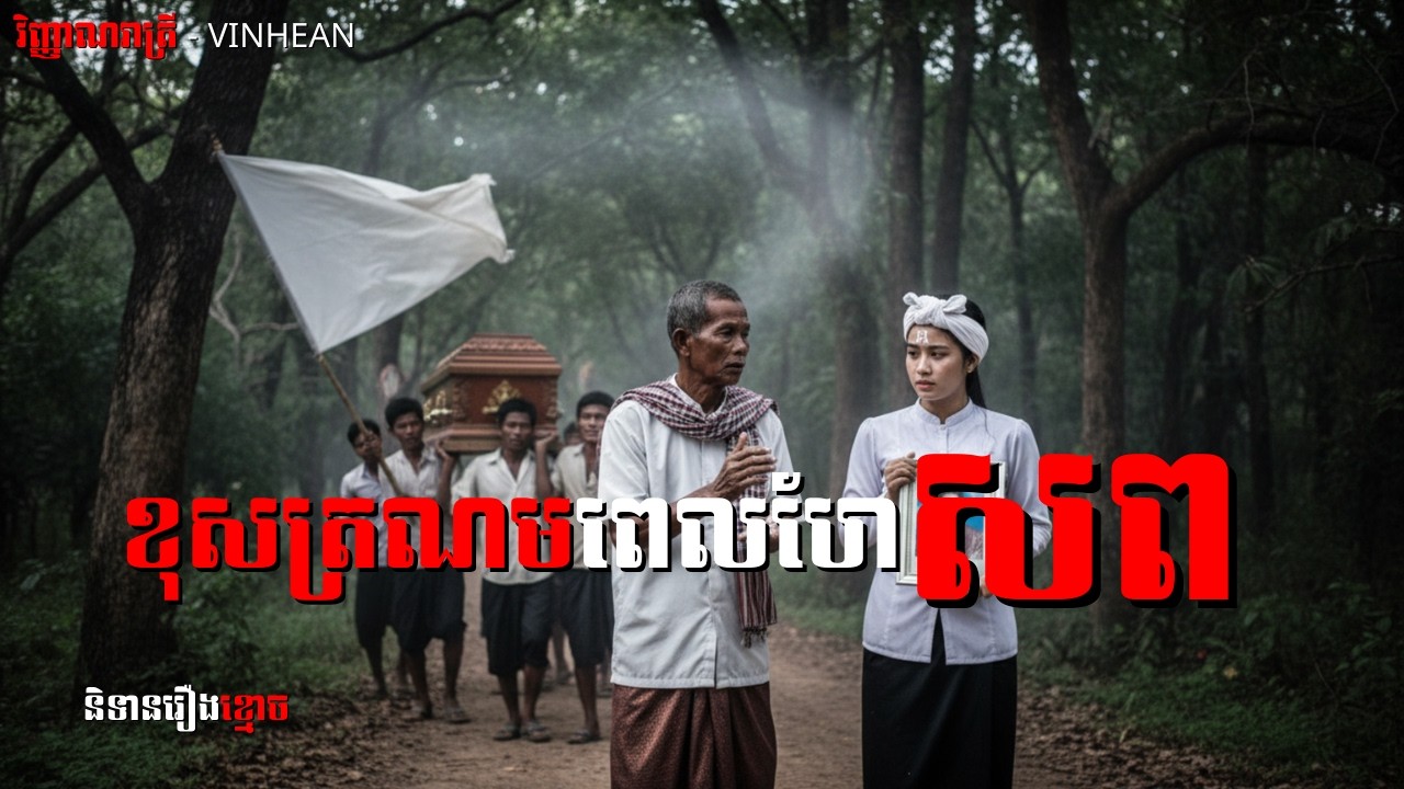 ខុសត្រណមពេលហែសព | វិញ្ញាណរាត្រី - VINHEAN​ | និទានរឿងខ្មោច​ | Ghost stroies