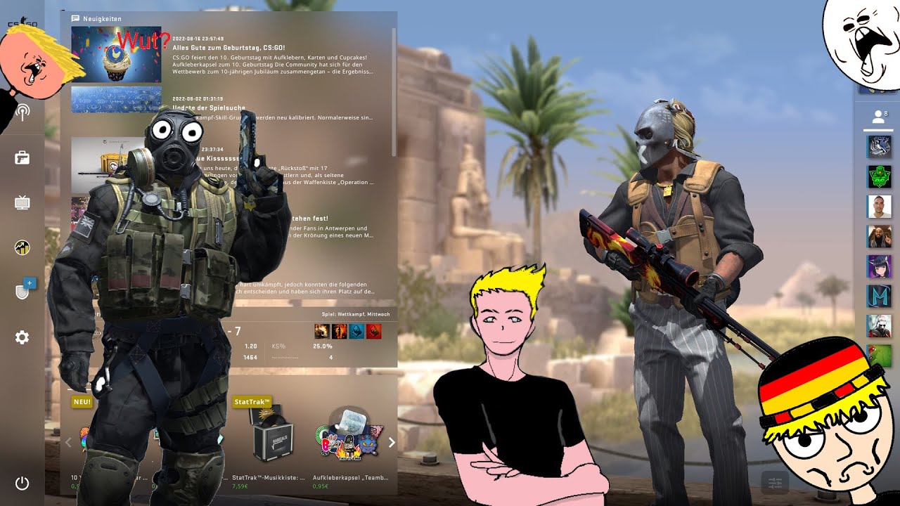 Cs:Go[Best of 2023](Ger|En)Rage , Zeus kills and more  #034