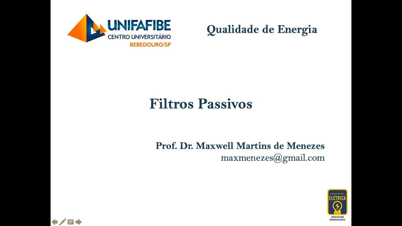 Fundamentos para Projeto de Filtros