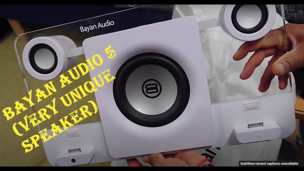 Bayan Audio 5 (A very unique Speaker /unboxing and review )