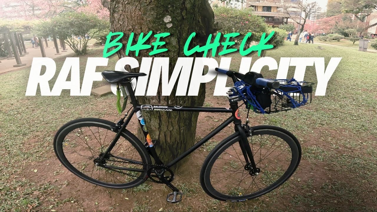 BIKE CHECK RAF Simplicity & Troca dos pneus