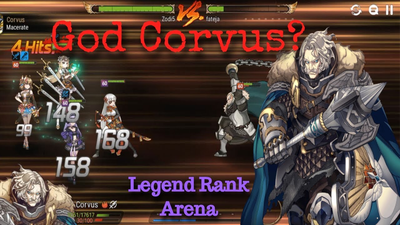 [E7] Top 2 Player's Corvus Defense?! Rush Hour Commence!! *Stats in Description!