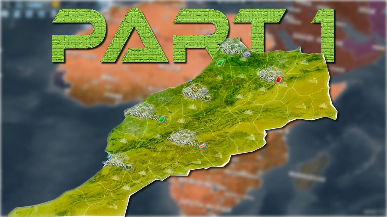 Conflict of Nations - The Moroccan Empire / No Airforce Challenge